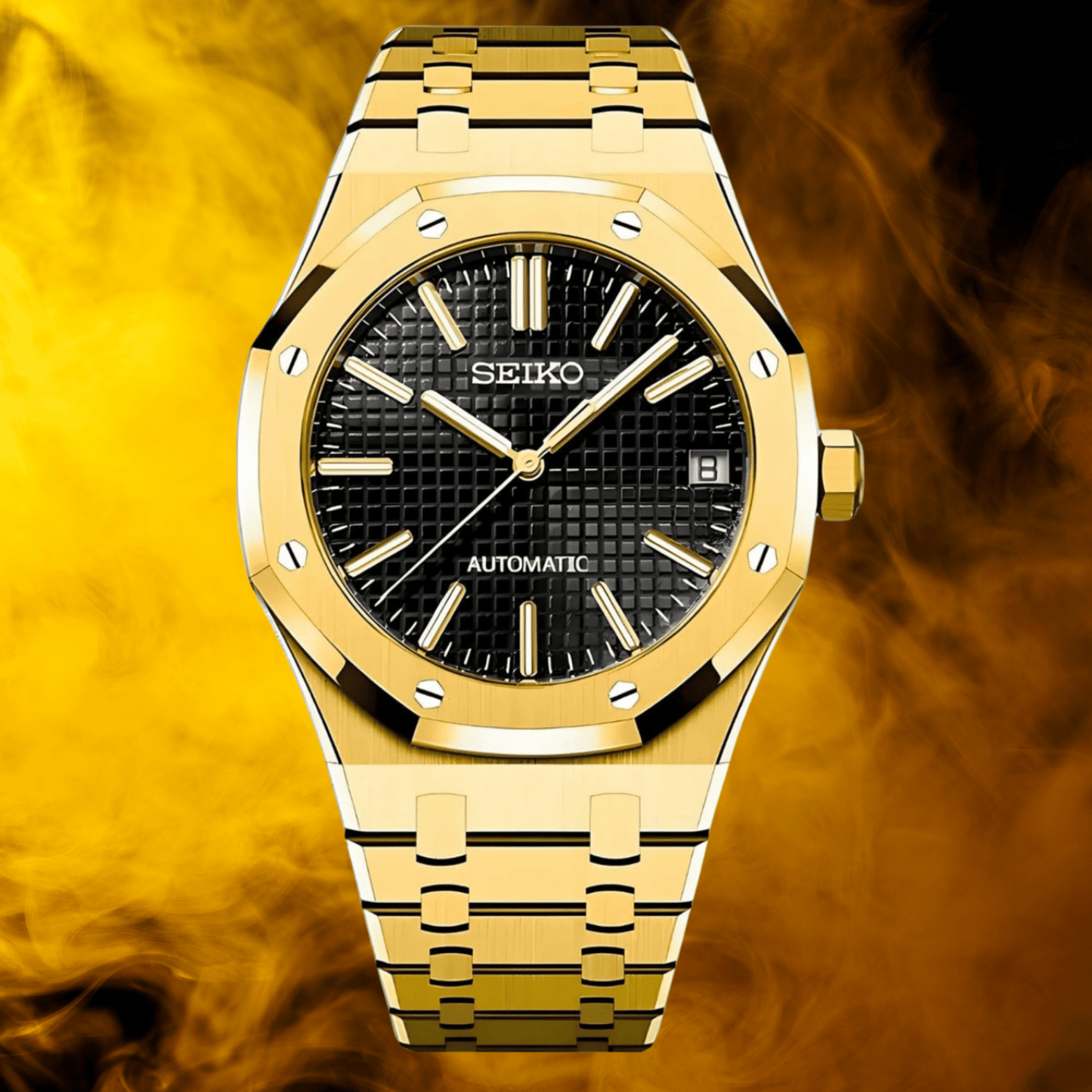 Seiko Mod Royal Oak Or