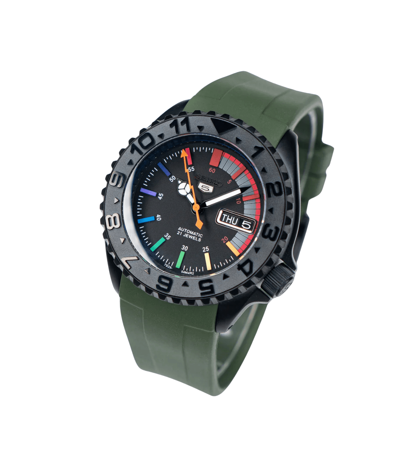 Seiko Mod SKX 5 Arc-en-ciel étoilé