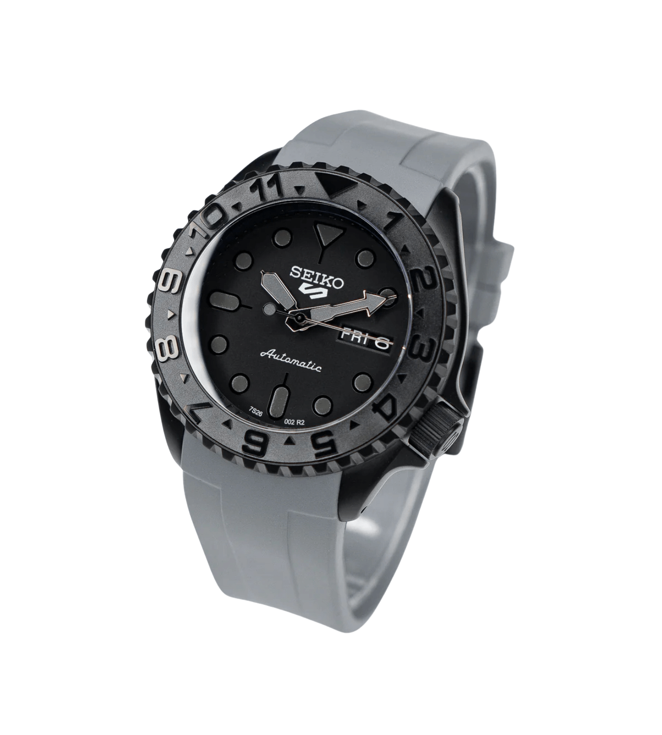 Seiko Mod SKX Stealth Gris