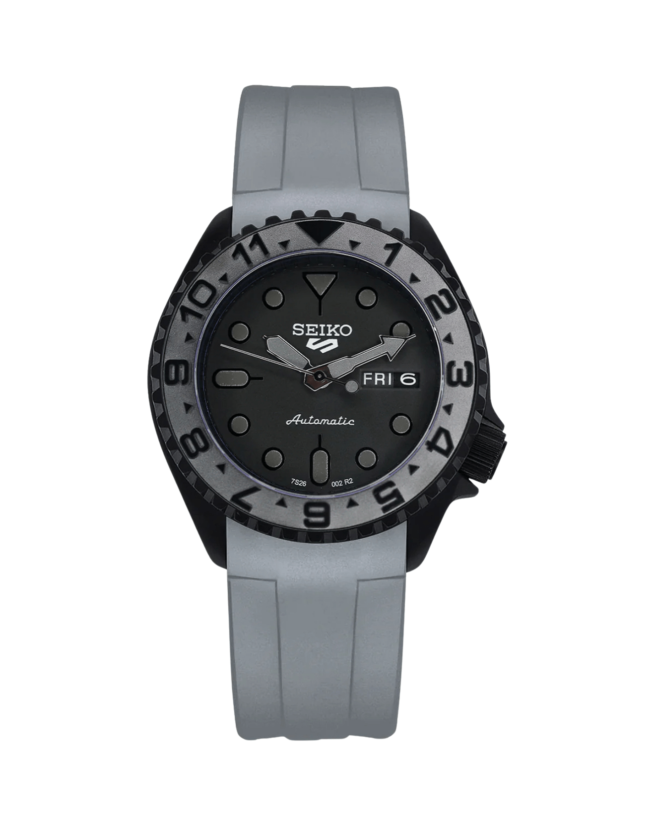 Seiko Mod SKX Stealth Gris